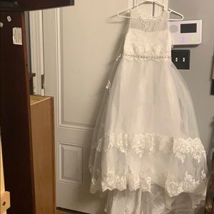 NWT 10/11 girls flower girl dress